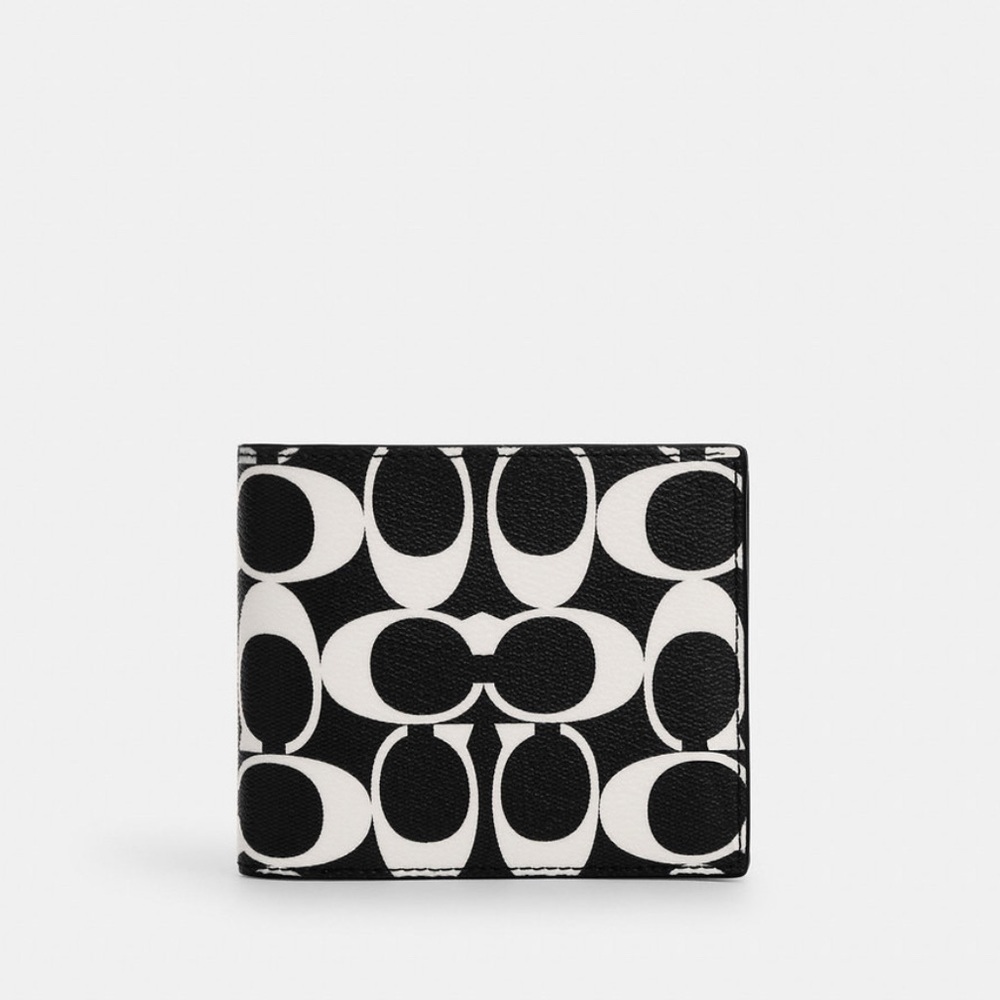 NWT Coach Outlet 3 In 1 Wallet In Signature Canvas